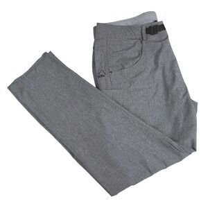 Nebu Fitted B-52‎ Mens Gray Hiking Pants Lightweight Travel Outdoor Size 38x32